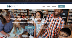 Desktop Screenshot of homeworkhotline.info
