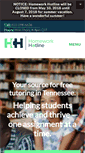 Mobile Screenshot of homeworkhotline.info